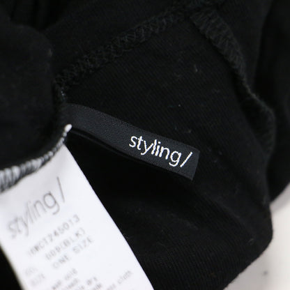 24秋冬 ギャザー オフショル カットトップス / カットソー 長袖 コンパクト コットン