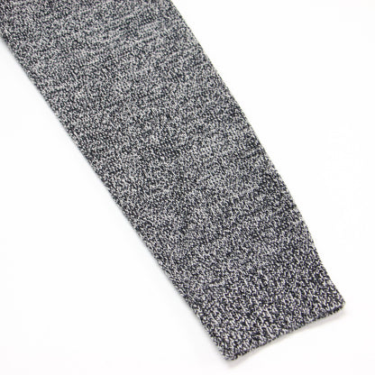 MIXニットフードロングカーディガン / ガウン 長袖 ミドルゲージ ウール カシミヤ