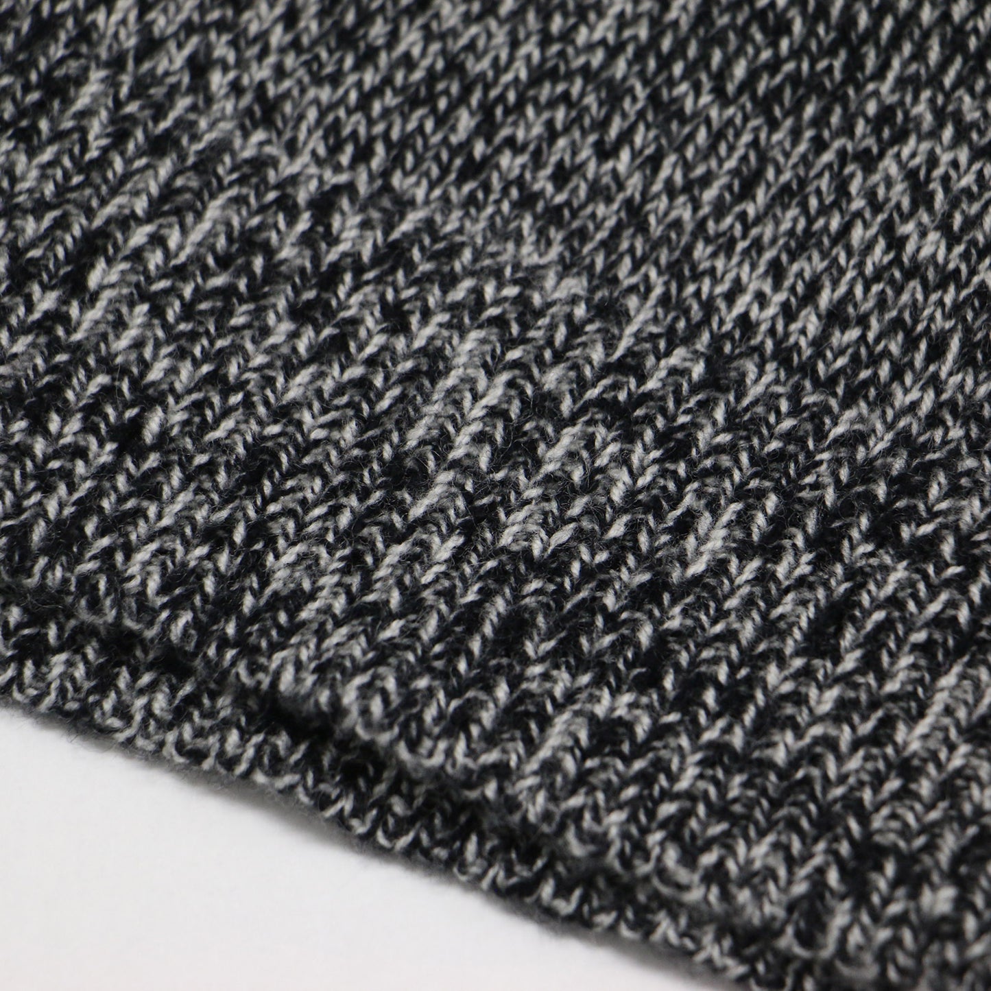 MIXニットフードロングカーディガン / ガウン 長袖 ミドルゲージ ウール カシミヤ