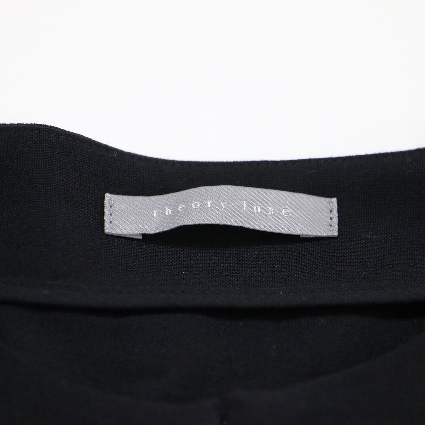 23春夏 ロングスリーブ カフタンドレス / LW Wool Stretch Finley ワンピース キーネック フレア ロング丈 スリット