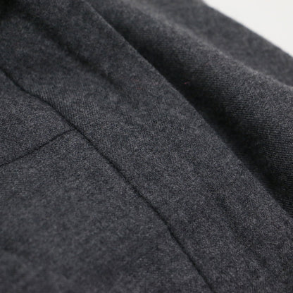 ウール テーパード パンツ / Saxony Soft Selosi スラックス センタープレス ストレッチ