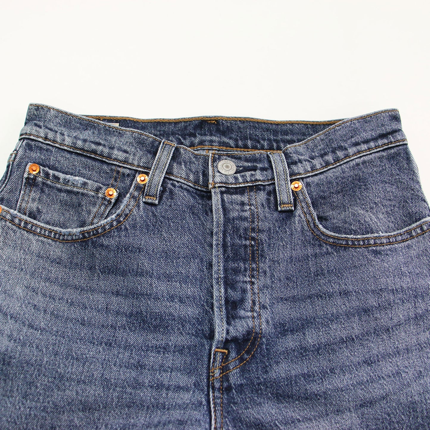 × JOURNAL STANDARD 別注 RED TAB 501(R)SMU CROP / デニムパンツ クロップド丈 テーパード コットン