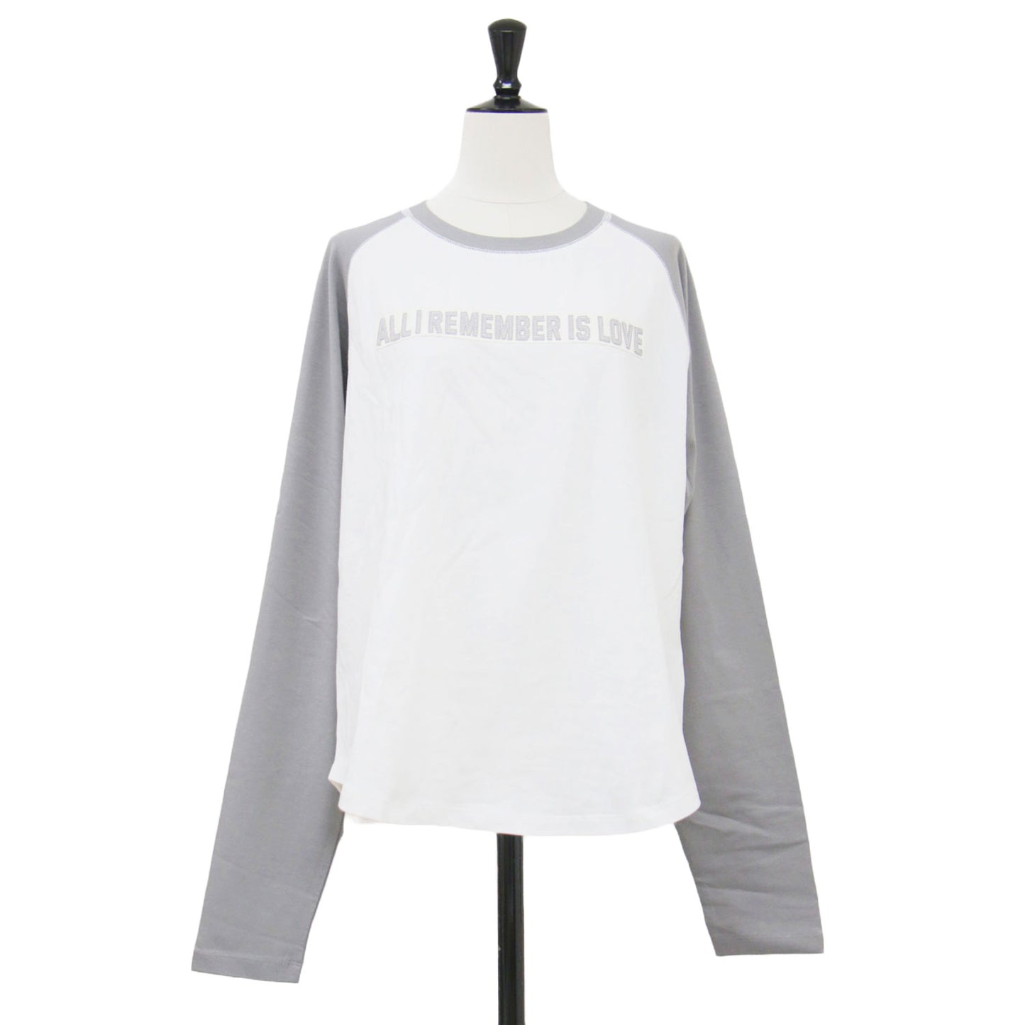 ラグランスリーブ 長袖 シャツ / COLOR RAGLAN TOP カットソー ロングスリーブ クルーネック ロゴ バイカラー コットン