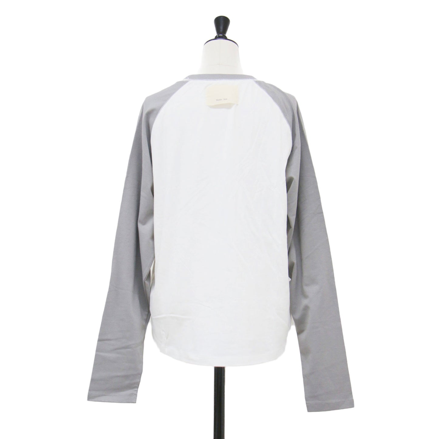 ラグランスリーブ 長袖 シャツ / COLOR RAGLAN TOP カットソー ロングスリーブ クルーネック ロゴ バイカラー コットン