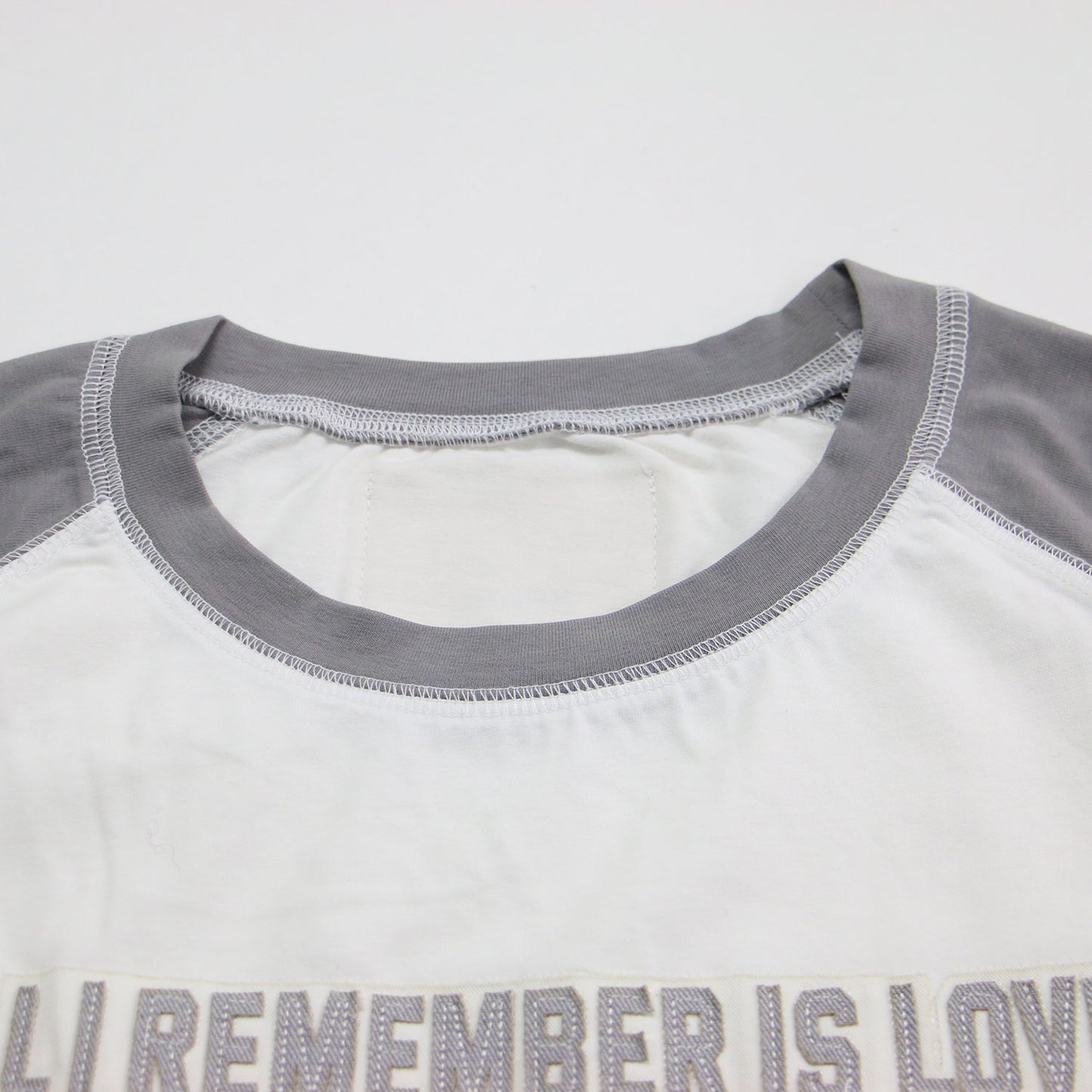 ラグランスリーブ 長袖 シャツ / COLOR RAGLAN TOP カットソー ロングスリーブ クルーネック ロゴ バイカラー コットン