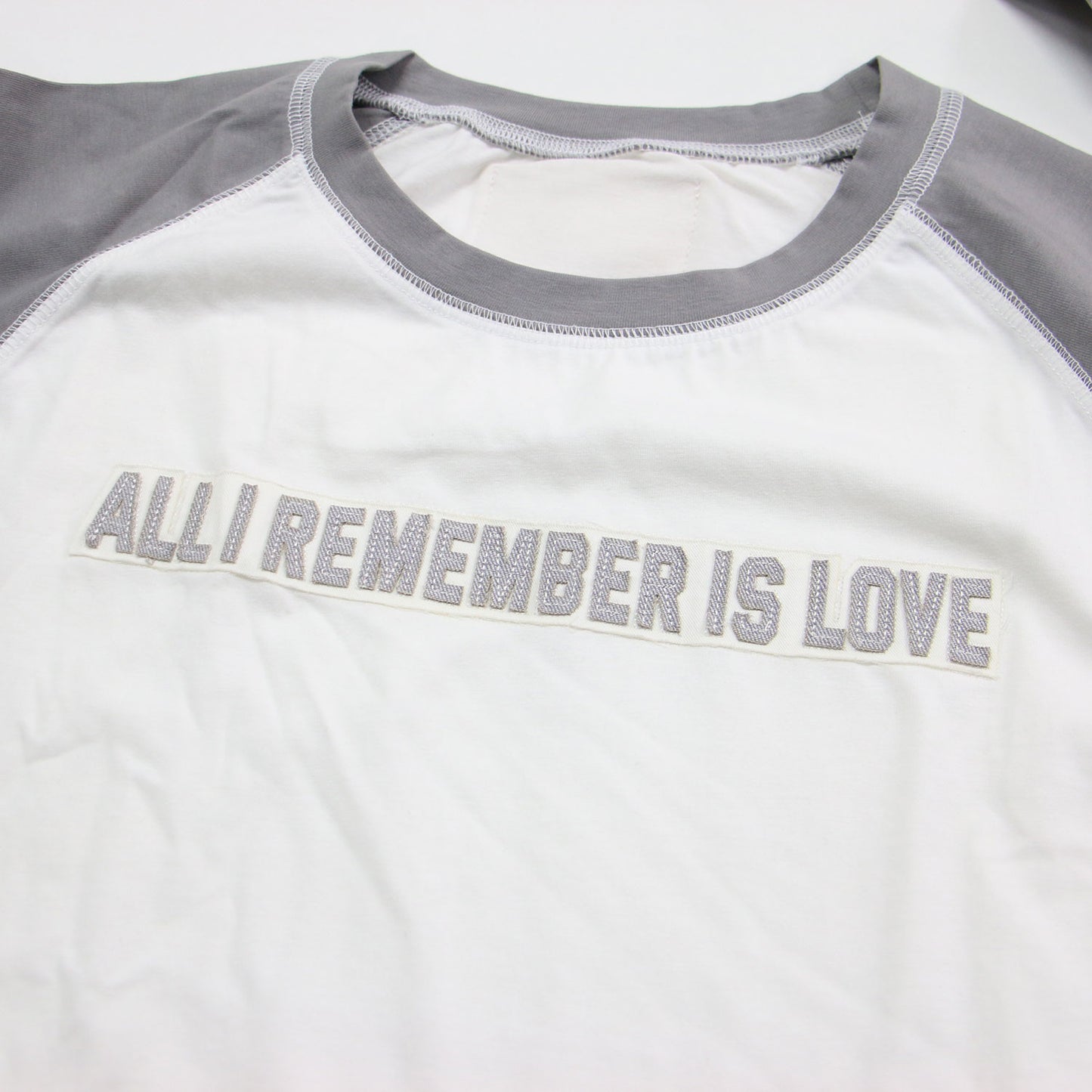 ラグランスリーブ 長袖 シャツ / COLOR RAGLAN TOP カットソー ロングスリーブ クルーネック ロゴ バイカラー コットン