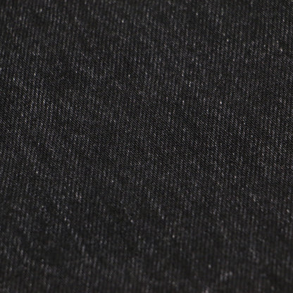 20秋冬 コットン ブラック デニム セミワイド パンツ	/ ジーンズ ストレート ハイウエスト