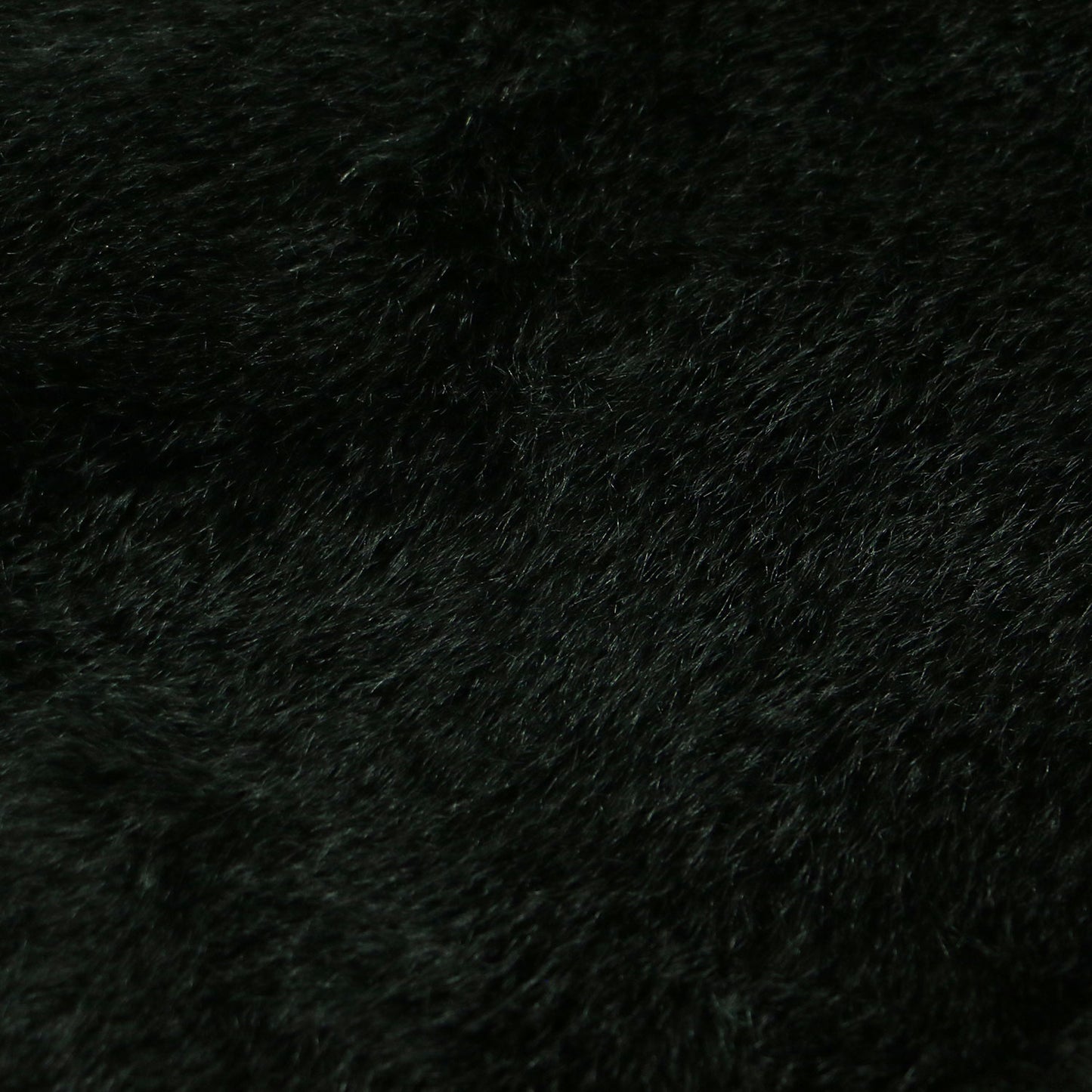 フェイクファー コンビ 半袖 ニット / ブラウス プルオーバー クルーネック ドッキング ウール