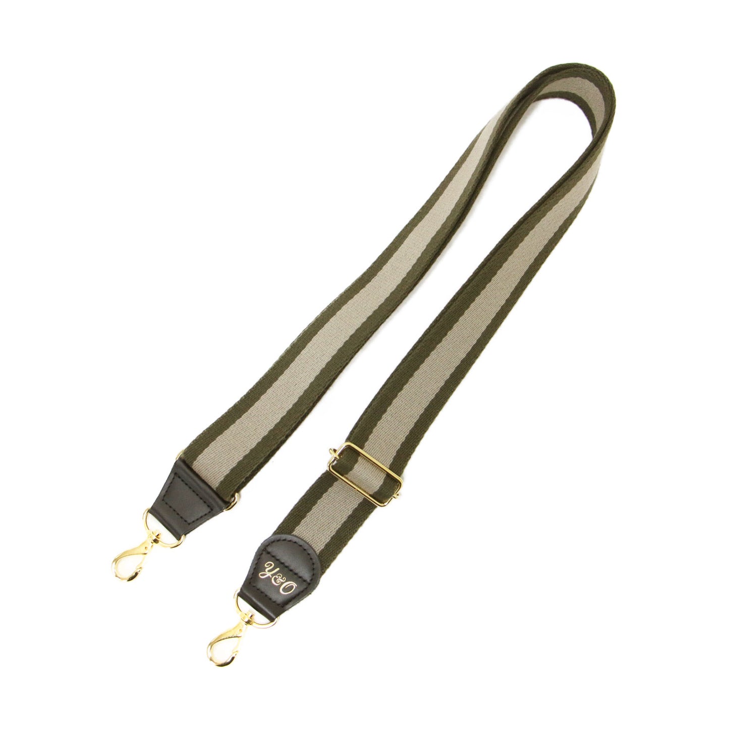 ショルダーストラップ / 付け替え ベルト ライン ストライプ ゴールド金具