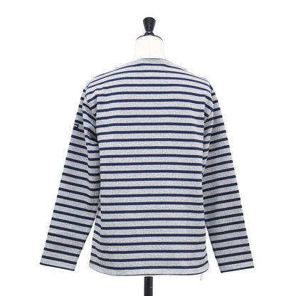 25秋冬 ウェッソン ボーダー バスクシャツ / OUESSANT Tシャツ カットソー 長袖 ボートネック コットン