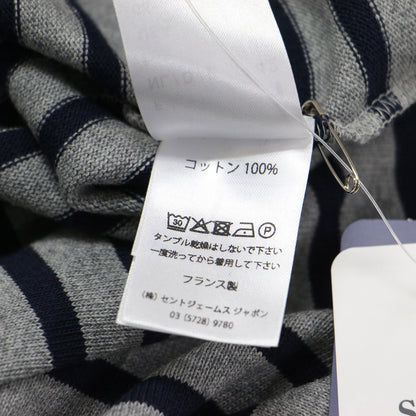 25秋冬 ウェッソン ボーダー バスクシャツ / OUESSANT Tシャツ カットソー 長袖 ボートネック コットン