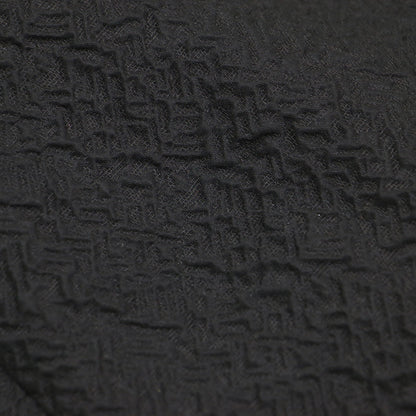 20秋冬 ポリエステル ナイロン スリートジャガード フロントボタン ビスチェ / トップス フレア ベルト付き