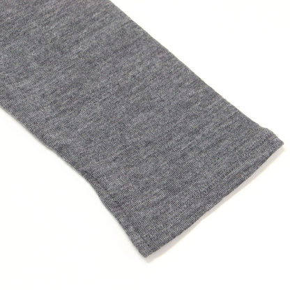 25秋冬 ウール ネックチョーカー プルオーバー / WOOL NECK CHOKER P/O カットソー 長袖 アシンメトリー