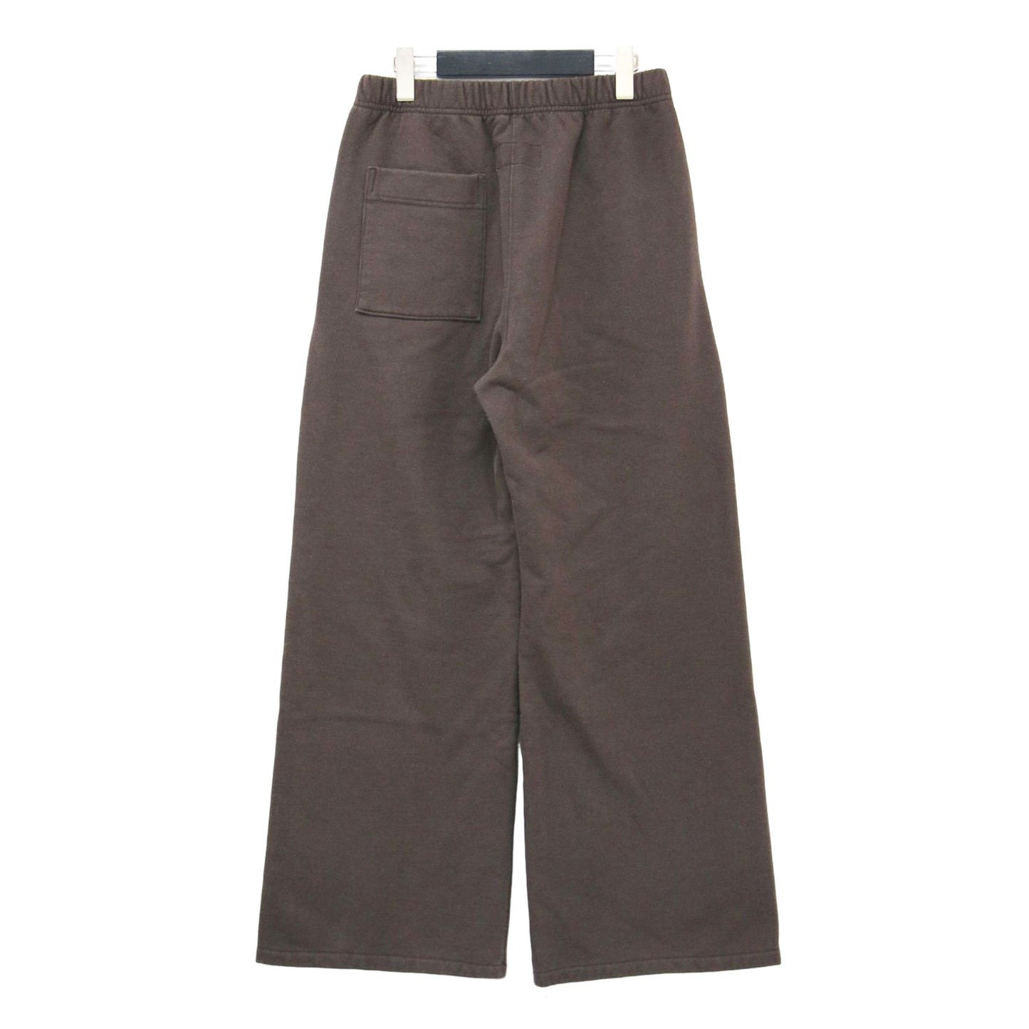 ストレート スウェット パンツ / ウエストゴム 裏毛 コットン