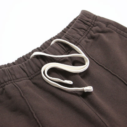 ストレート スウェット パンツ / ウエストゴム 裏毛 コットン