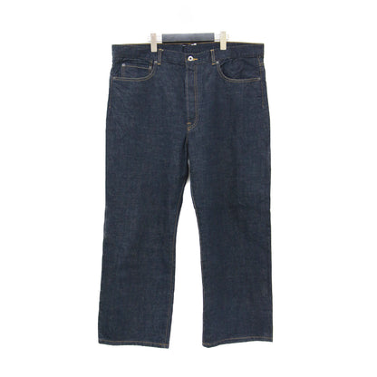 25春夏 ビッグサイズ ストレート コットン セルビッジ デニムパンツ / 40inch SELVEDGE DENIM SKV-000-251004