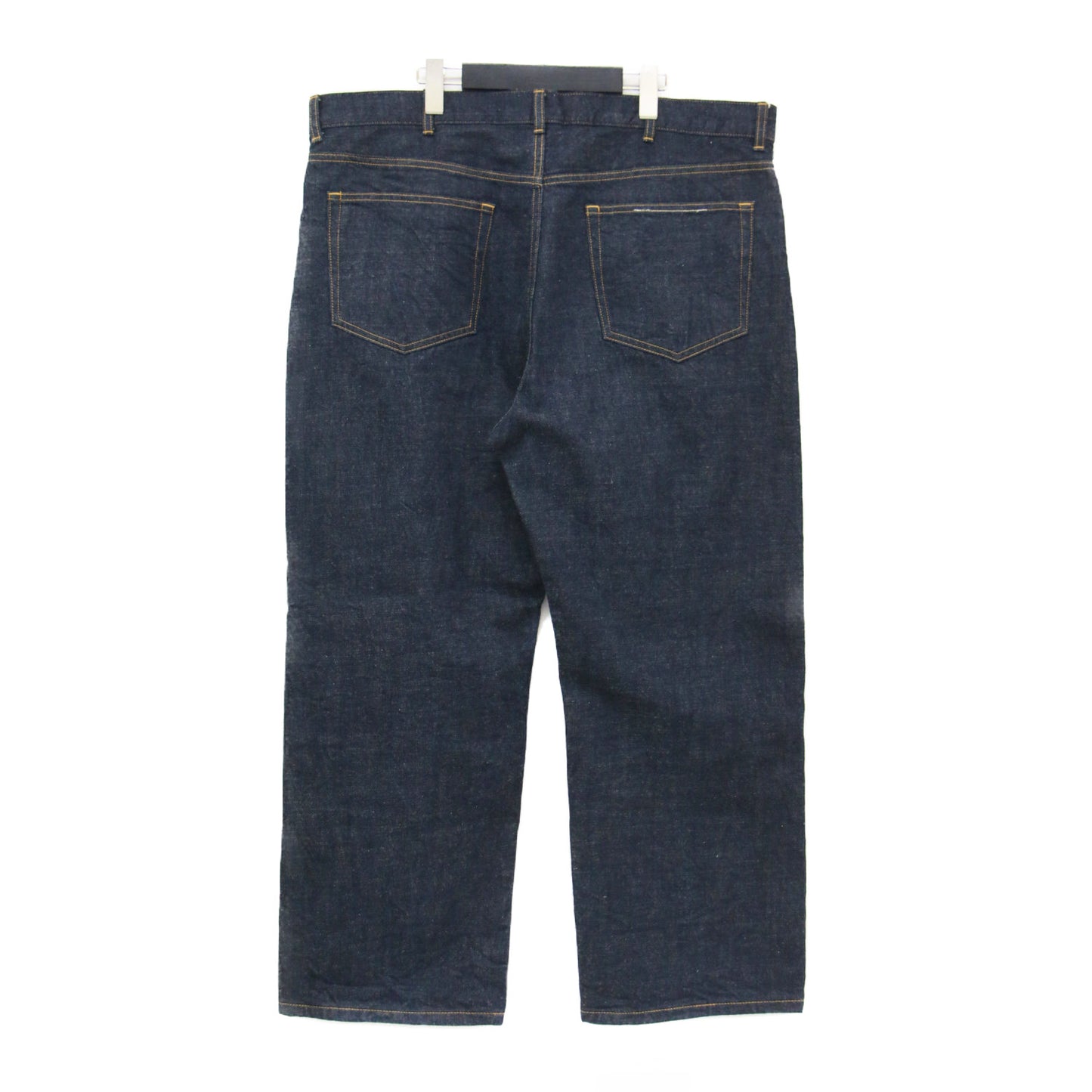 25春夏 ビッグサイズ ストレート コットン セルビッジ デニムパンツ / 40inch SELVEDGE DENIM SKV-000-251004