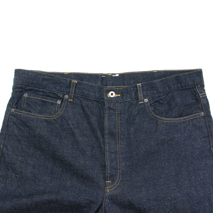 25春夏 ビッグサイズ ストレート コットン セルビッジ デニムパンツ / 40inch SELVEDGE DENIM SKV-000-251004