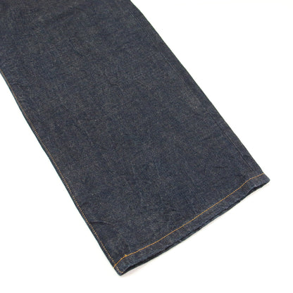 25春夏 ビッグサイズ ストレート コットン セルビッジ デニムパンツ / 40inch SELVEDGE DENIM SKV-000-251004