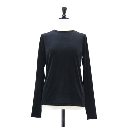 24秋冬 スキンベロア クルーネック プルオーバー / カットソー Tシャツ 長袖 インナー