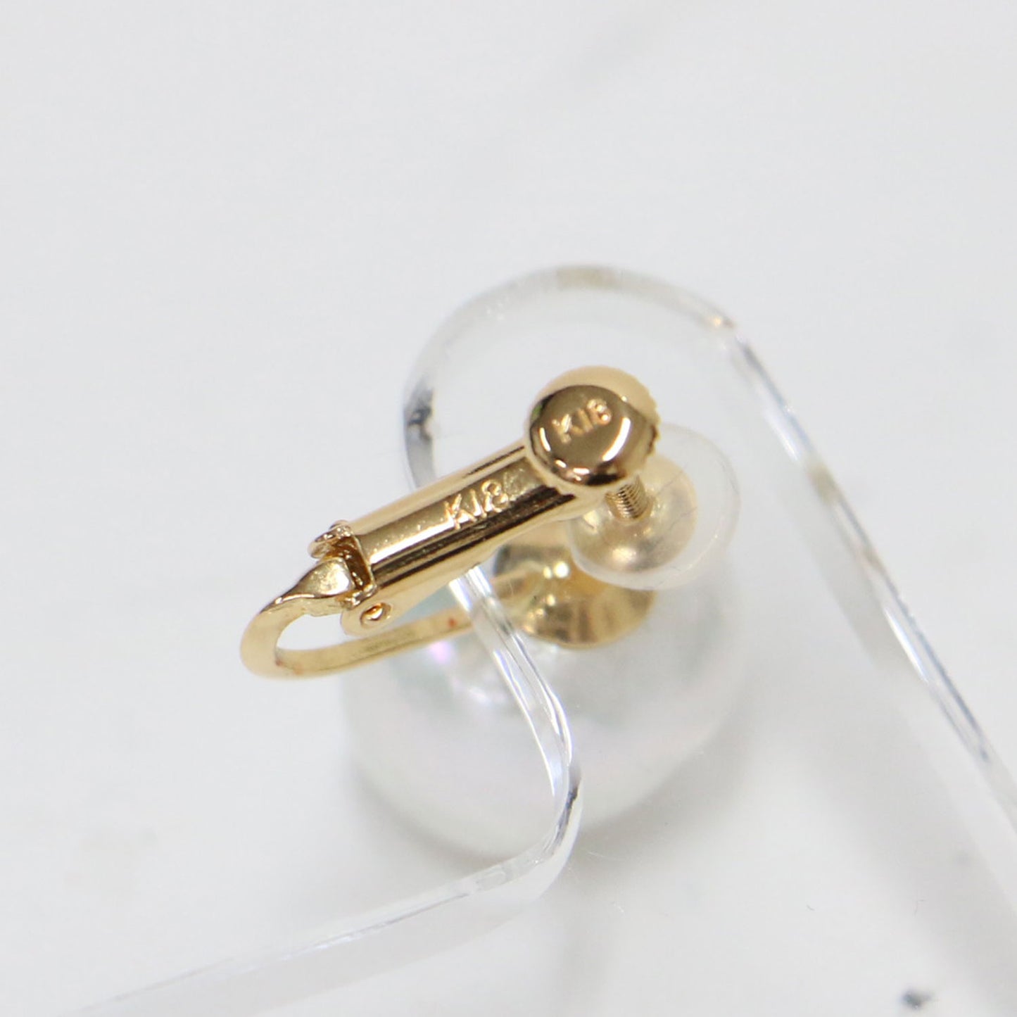 バロックパール 11mm K18YG イヤリング / 両耳用
