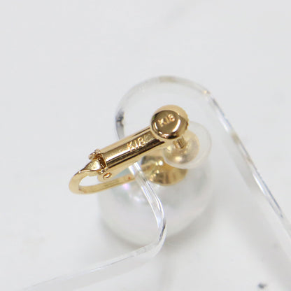 バロックパール 11mm K18YG イヤリング / 両耳用