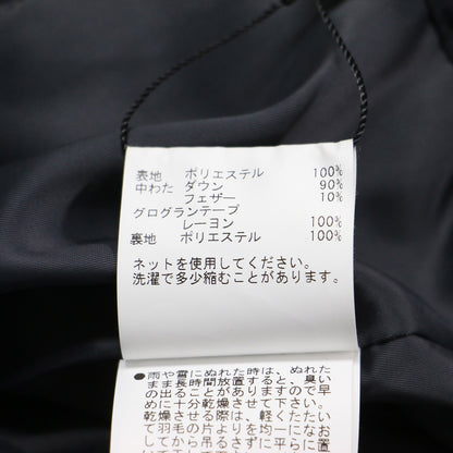 23秋冬 ソロサテン ペプラム ダウン コート / ジャケット ショート丈 スタンドカラー
