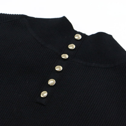 20秋冬 リリー フロッキー ドッキング ワンピース / ロング ハイネック 長袖 コンビ 花柄 プリント