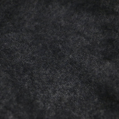 21秋冬 ファーニット ワイド Vネック カーディガン / ロング 長袖 オーバーサイズ ウール