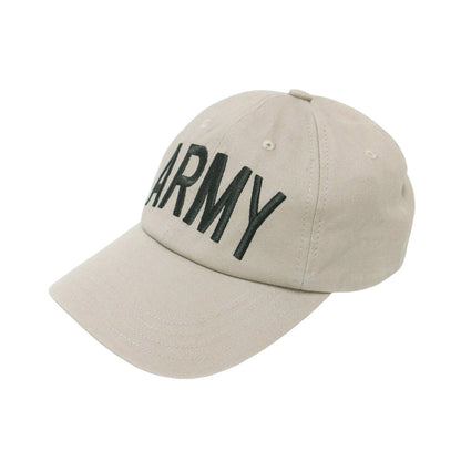 ロゴ 刺繍 ベースボール キャップ / Baseball Cap 帽子 コットン