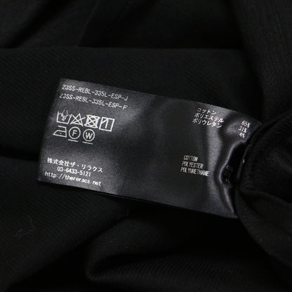 × Edition 23春夏 レースアップ ブラウス / MARIN BLOUSE プルオーバー ショート丈 長袖 コットン