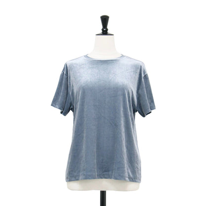 inner piece 23春夏 ベロア ジャージー Tシャツ / カットソー プルオーバー クルーネック 半袖