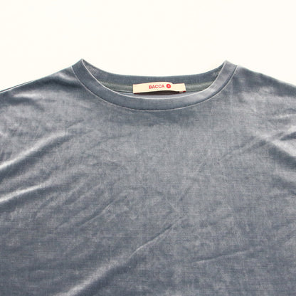 inner piece 23春夏 ベロア ジャージー Tシャツ / カットソー プルオーバー クルーネック 半袖