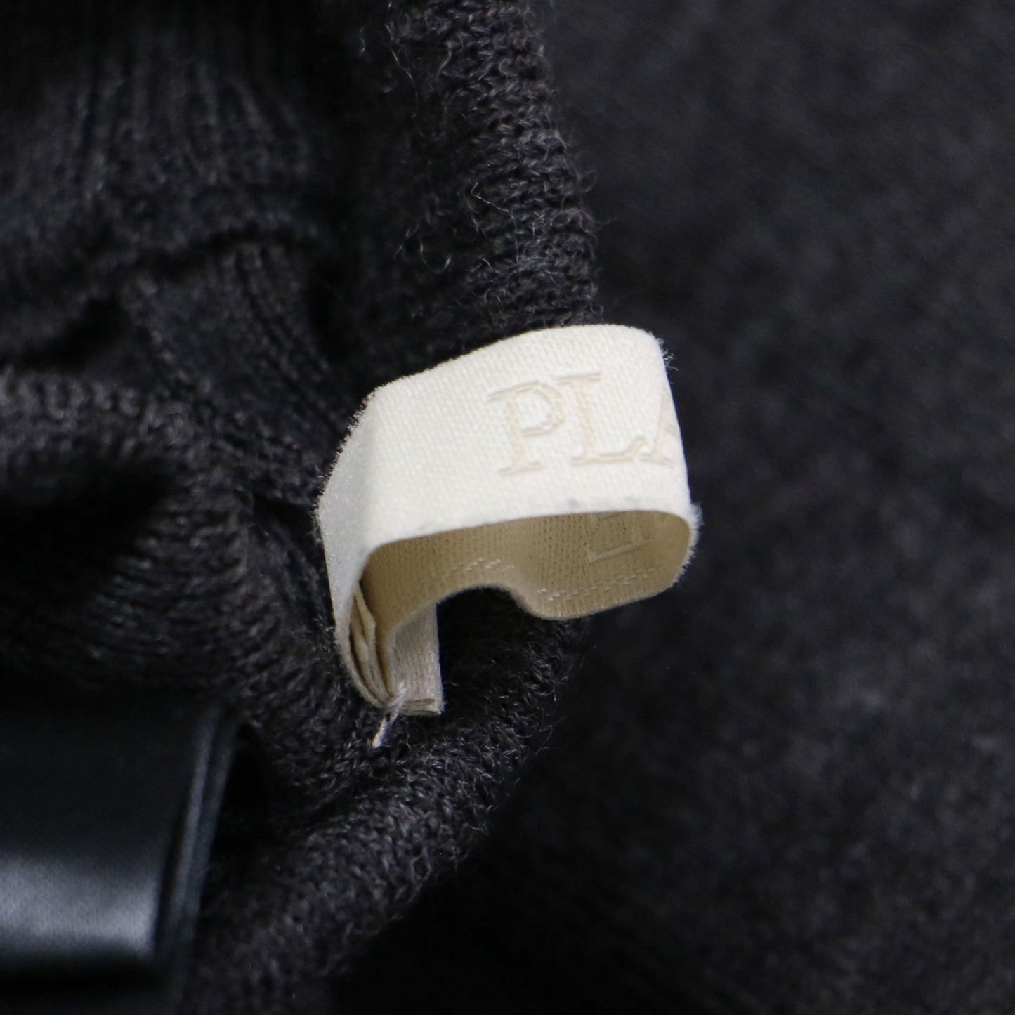 25秋冬 センター クリース ニット パンツ / Center Crease Knit ワイド ストレート ウエストゴム ウール