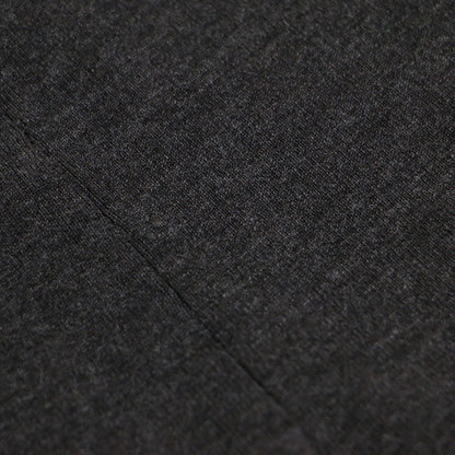 25秋冬 センター クリース ニット パンツ / Center Crease Knit ワイド ストレート ウエストゴム ウール