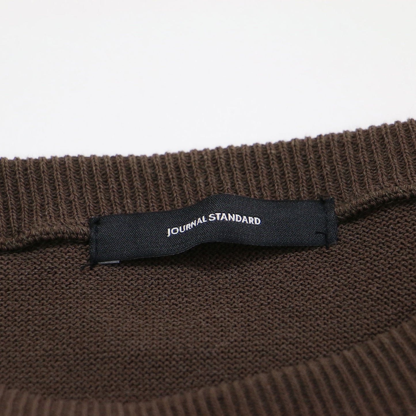 20秋冬 ボートネック ワイド ニット / プルオーバー 長袖 コットン