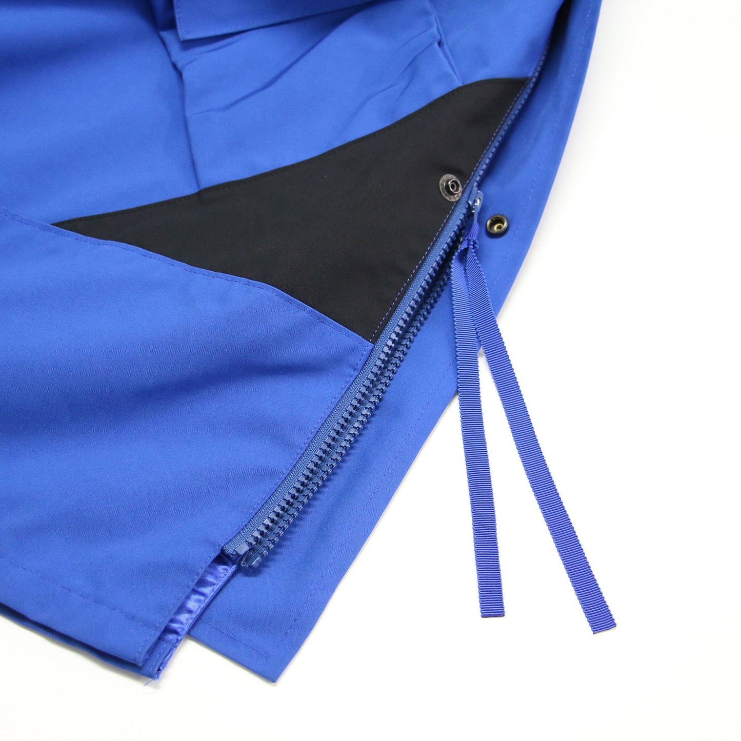 マウンテンパーカー ポンチョ / ジャケット ブルゾン ショート丈 長袖 フード付き 配色