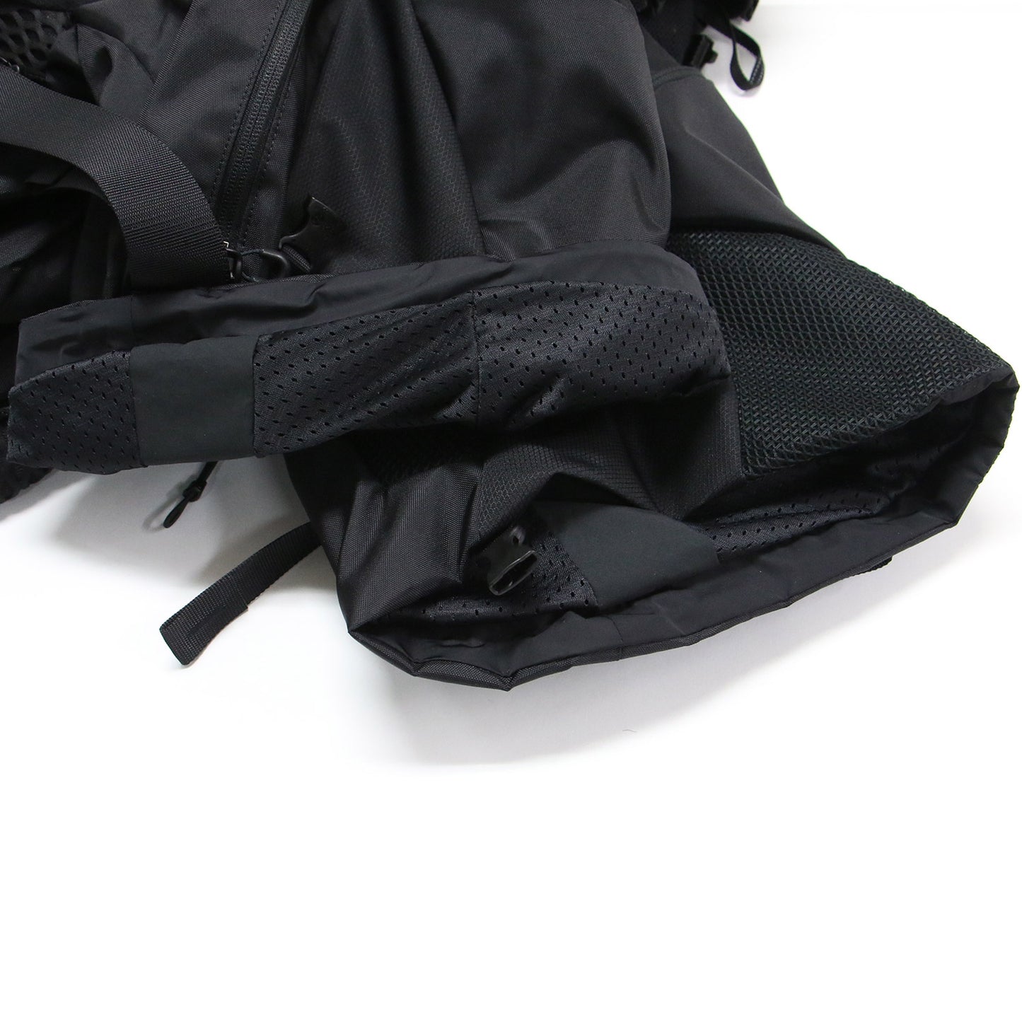 23秋冬 ナイロン メッシュ 再構築 ジャケット / ブルゾン 七分袖 Aライン オーバーサイズ