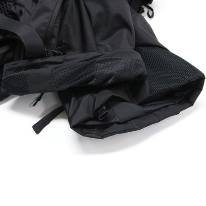 23秋冬 ナイロン メッシュ 再構築 ジャケット / ブルゾン 七分袖 Aライン オーバーサイズ