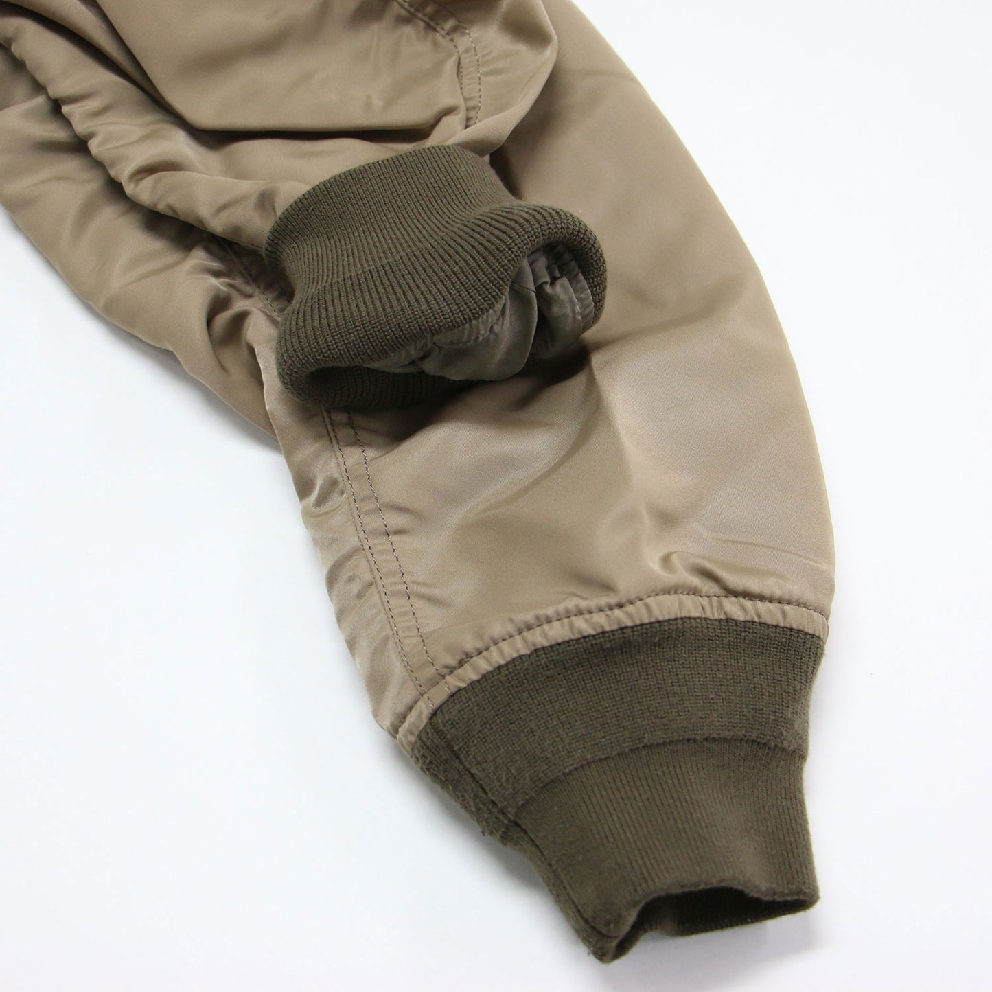 ナイロン ツイル ブルゾン / Nylon Twill Blouson ジャケット MA-1 ショート丈 リブ