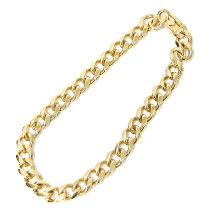フラットリンク チェーン ネックレス / Flat link chain necklace チョーカー K18コーティング SV925