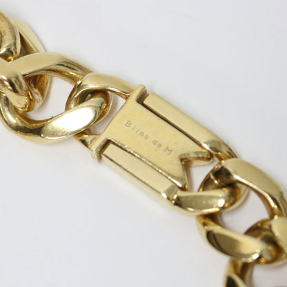 フラットリンク チェーン ネックレス / Flat link chain necklace チョーカー K18コーティング SV925