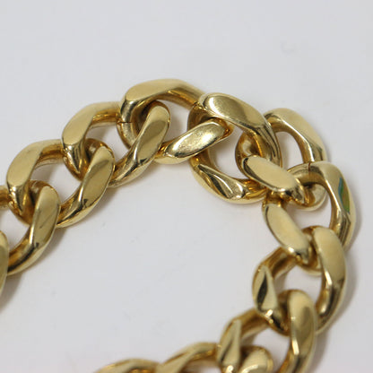 フラットリンク チェーン ネックレス / Flat link chain necklace チョーカー K18コーティング SV925
