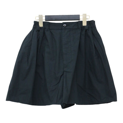 25春夏 ボリューム ギャザー ショーツ / VOLUME GATHER SHORTS ショートパンツ キュロット ひざ上丈 Aライン コットン