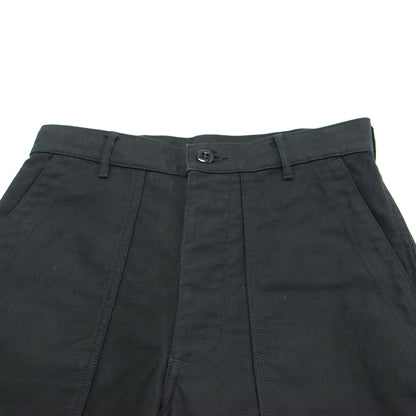 25秋冬 バックサテン バレルレッグ パンツ / BACK SATIN BARREL-LEG PANTS ベイカーパンツ ワイド コットン