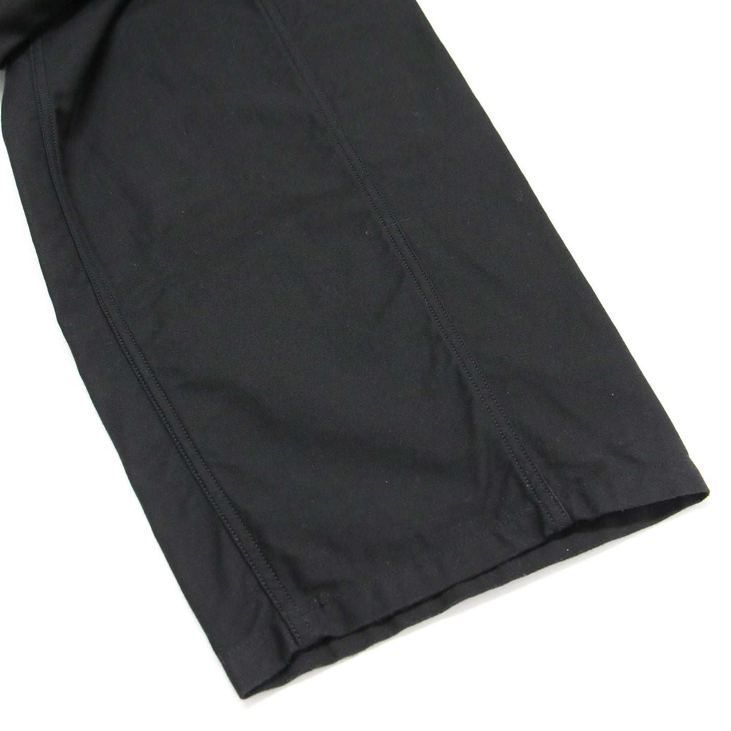 25秋冬 バックサテン バレルレッグ パンツ / BACK SATIN BARREL-LEG PANTS ベイカーパンツ ワイド コットン