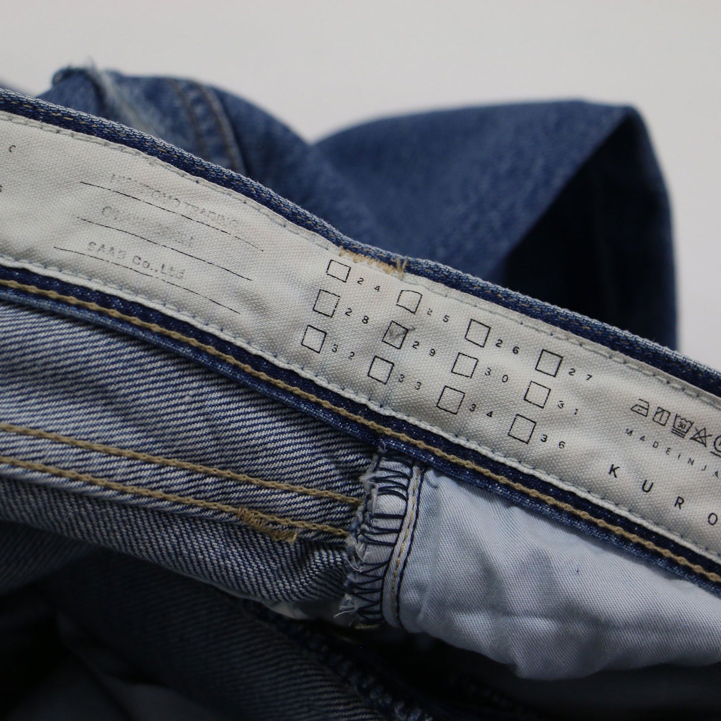 × IENA 別注 22秋冬 CARVER CLASSIC DENIM / デニムパンツ ストレート ダメージ加工 コットン