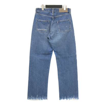 × IENA 別注 22秋冬 CARVER CLASSIC DENIM / デニムパンツ ストレート ダメージ加工 コットン