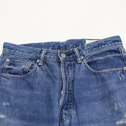 × IENA 別注 22秋冬 CARVER CLASSIC DENIM / デニムパンツ ストレート ダメージ加工 コットン