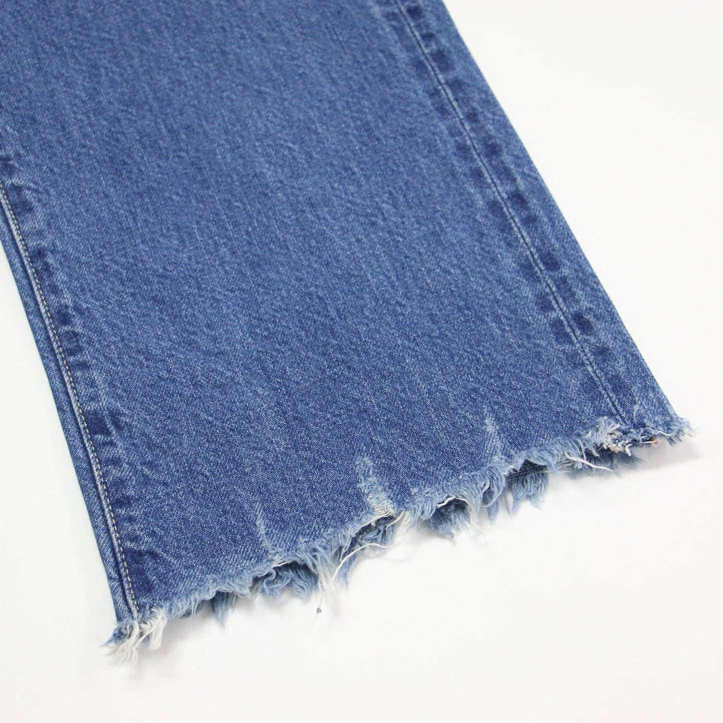 × IENA 別注 22秋冬 CARVER CLASSIC DENIM / デニムパンツ ストレート ダメージ加工 コットン